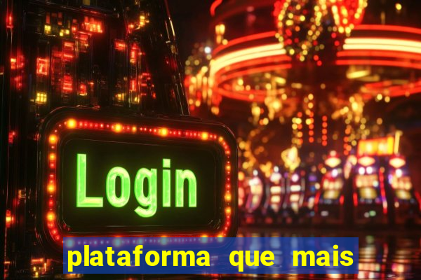 plataforma que mais paga no fortune tiger